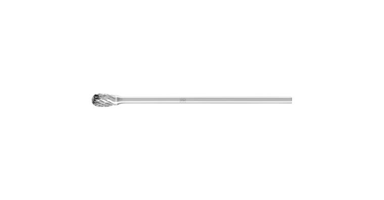 1001436028 carbide burr drop TRE diameter 06x10mm shank 3x75 mm Z3P