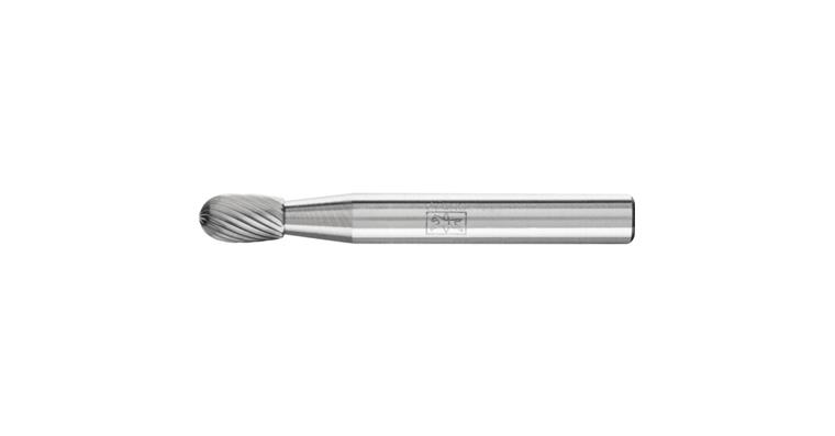 1001426275 carbide burr drop TRE diameter 06x10 mm shank 6 mm Z5