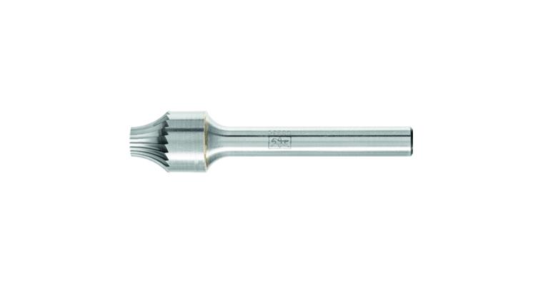1001426296 carbide rounding burr V diameter 12x15 mm shank 6 mm Z3
