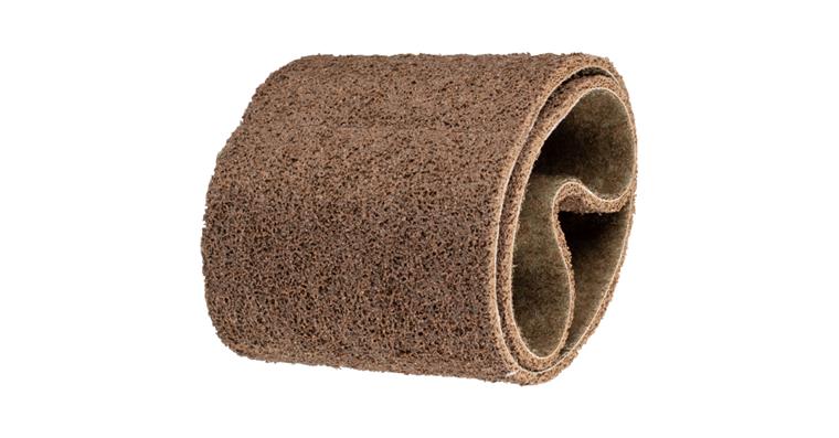 1001439083 non-woven abrasive belt VB 100x282 mm A100 G for roller diameter 90x100mm