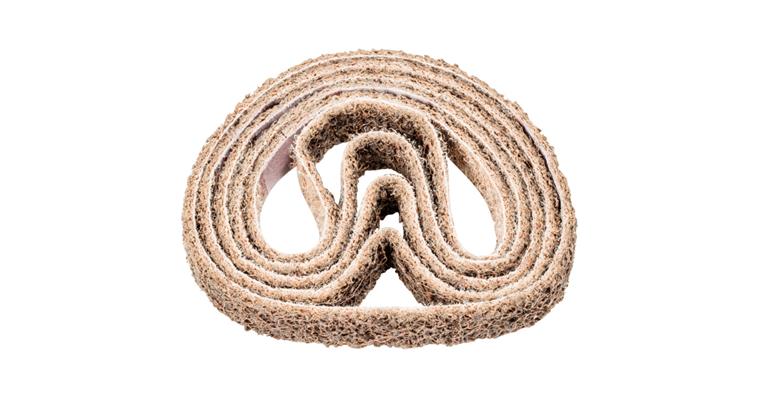 1001435634 non-woven abrasive belt VB 12x305 mm A100 G for fine sanding and finishing