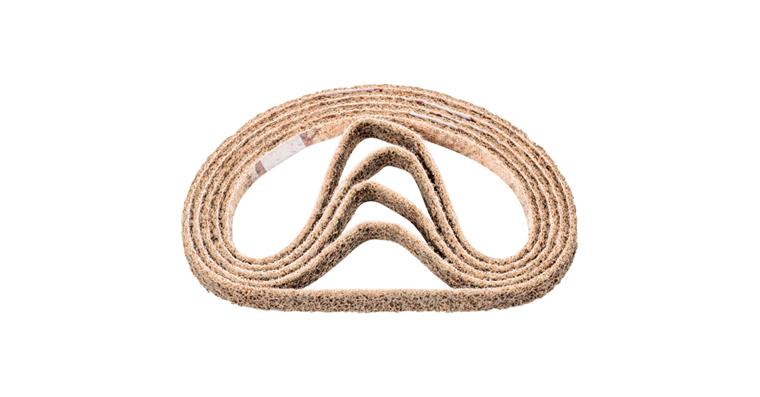 1043538201 non-woven abrasive belt VB 12x520mm A100 G for fine sanding and finishing