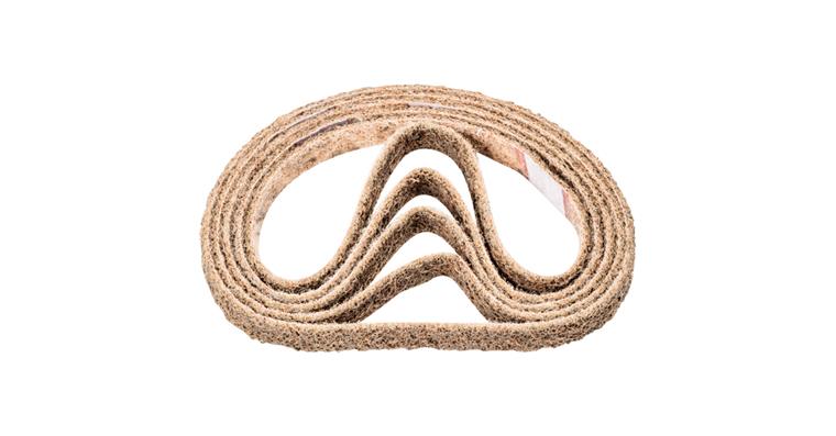 1001440403 non-woven abrasive belt VB 16x520mm A100 G for fine sanding and finishing