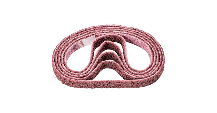 1001439075 non-woven abrasive belt VB 20x520mm A180 M for fine sanding and finishing
