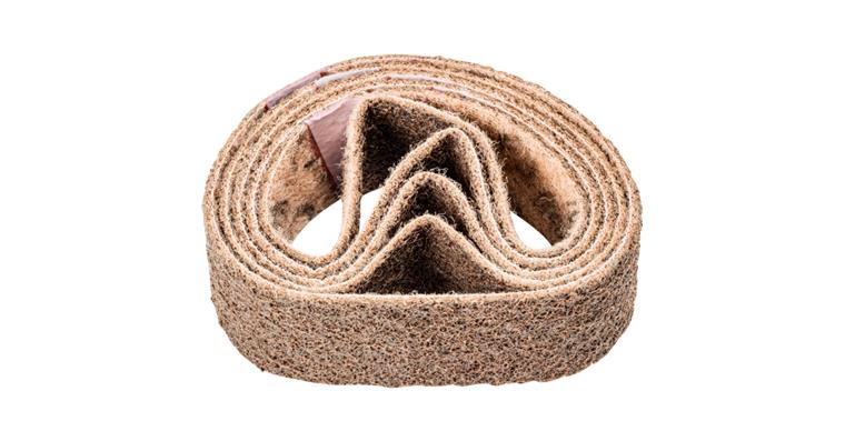 1001434460 non-woven abrasive belt VB 50x450mm A100 G for fine sanding and finishing
