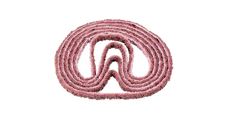 1001435629 non-woven abrasive belt VB 6x305 mm A180 M for fine sanding and finishing