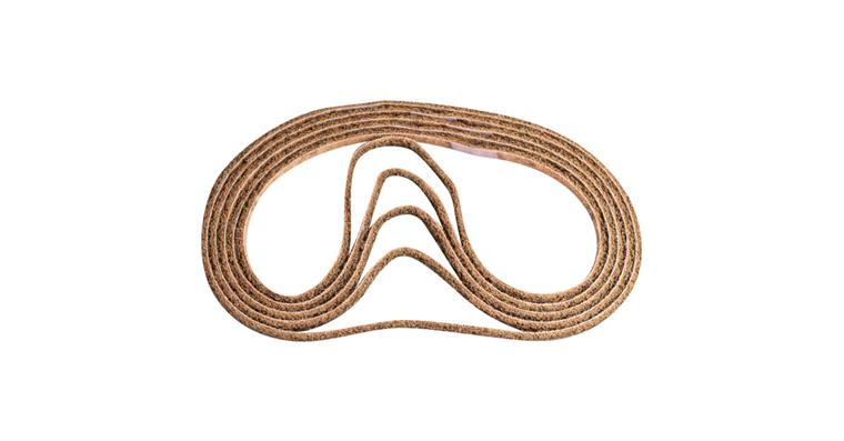 1001440406 non-woven abrasive belt VB 6x610mm A100 G for fine sanding and finishing