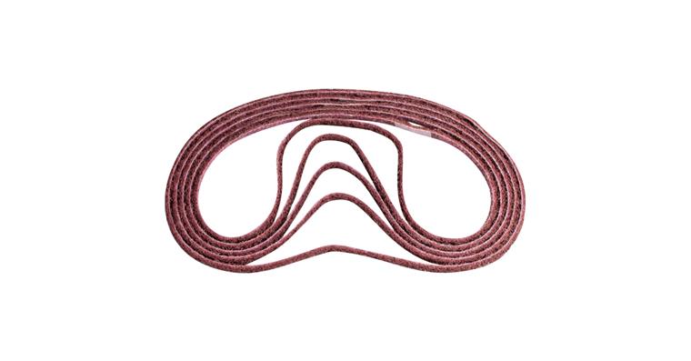 1001440407 non-woven abrasive belt VB 6x610mm A180 M for fine sanding and finishing