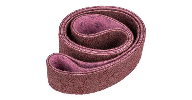 1001439078 non-woven abrasive belt VB 75x2000mm A180 M for fine sanding and finishing