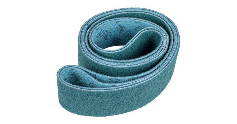 1001439079 non-woven abrasive belt VB 75x2000mm A240 F for fine sanding and finishing