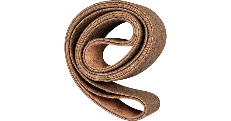 1001439080 non-woven abrasive belt VB 75x2500mm A100 G for fine sanding and finishing