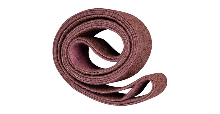 1001439081 non-woven abrasive belt VB 75x2500mm A180 M for fine sanding and finishing