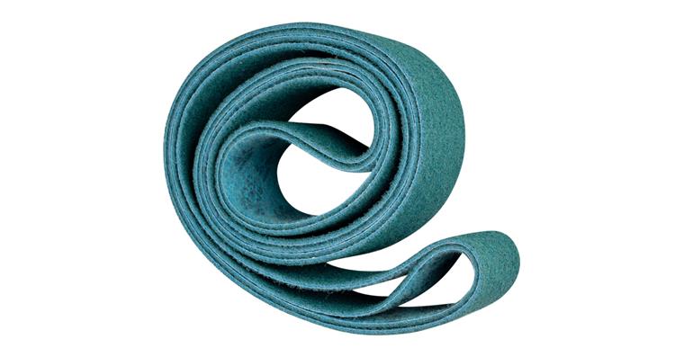 1001439082 non-woven abrasive belt VB 75x2500mm A240 F for fine sanding and finishing