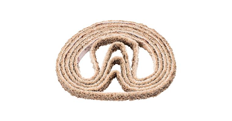 1001435631 non-woven abrasive belt VB 9x305 mm A100 G for fine sanding and finishing