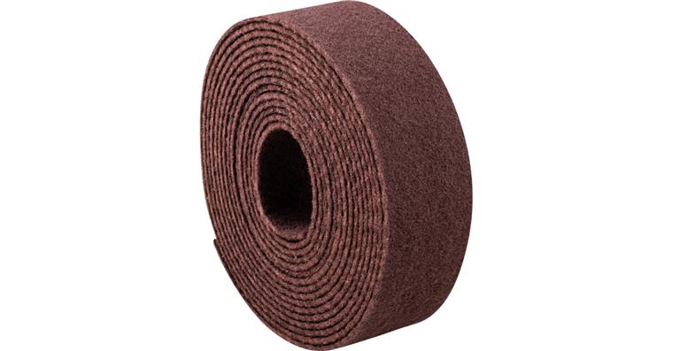 1001434877 POLINOX non-woven tape roll VBR 100mm x 10m corundum A180
