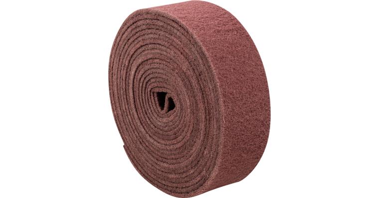 1001434878 POLINOX non-woven tape roll VBR 100mm x 10m corundum A280