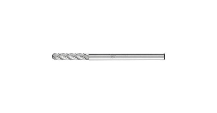 1001436378 carbide burr ALU cylindrical round WRC diameter 03x13mm shank 3mm