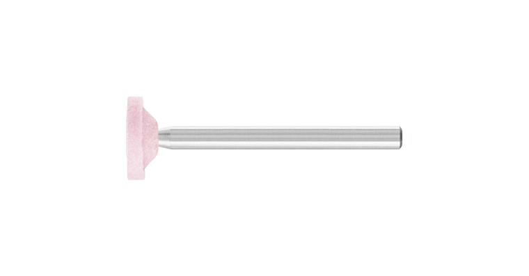 1001427010 STEEL EDGE mounted point cylinder diameter 10x2 mm shank 3 mm A100