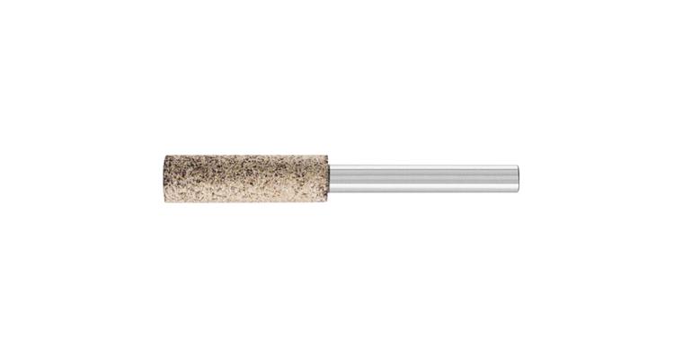 1044355168 INOX mounted point cylinder diameter 10x32 mm shank 6 mm A46 stainless steel
