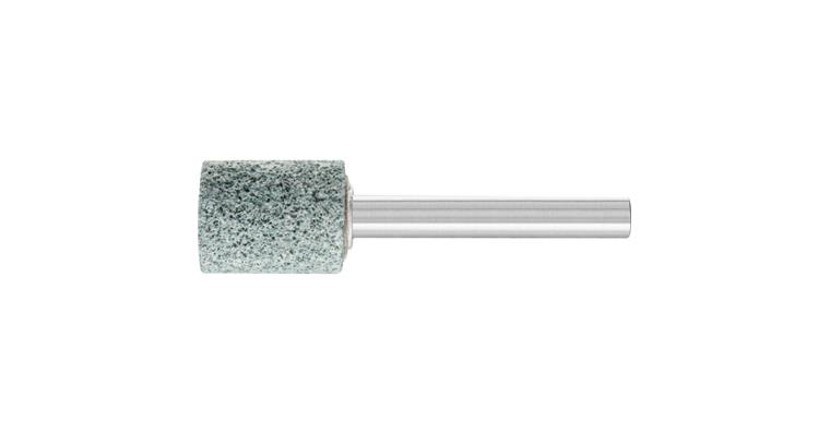 1001436411 ALU mounted point cylinder diameter 16x20mm shank 6mm SiC80 aluminum