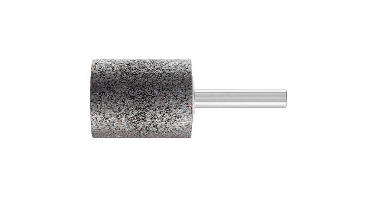 1001426984 INOX mounted point cylinder diameter 32x40 mm shank 8 mm A24 stainless steel
