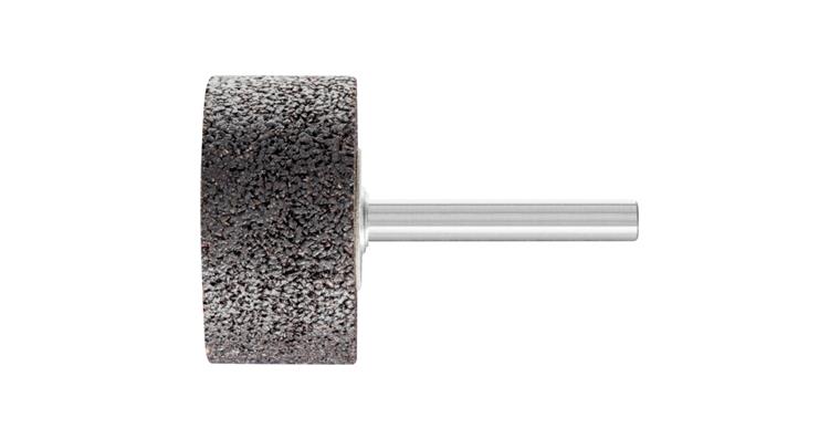 1044355253 INOX mounted point cylinder diameter 40x20 mm shank 6 mm A24 stainless steel