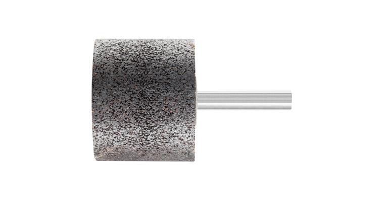 1001427121 INOX mounted point cylinder diameter 50x40 mm shank 8 mm A24 stainless steel