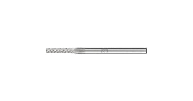 1001426314 carbide burr cylinder ZYA diameter 02x10mm shank 3 mm Z4
