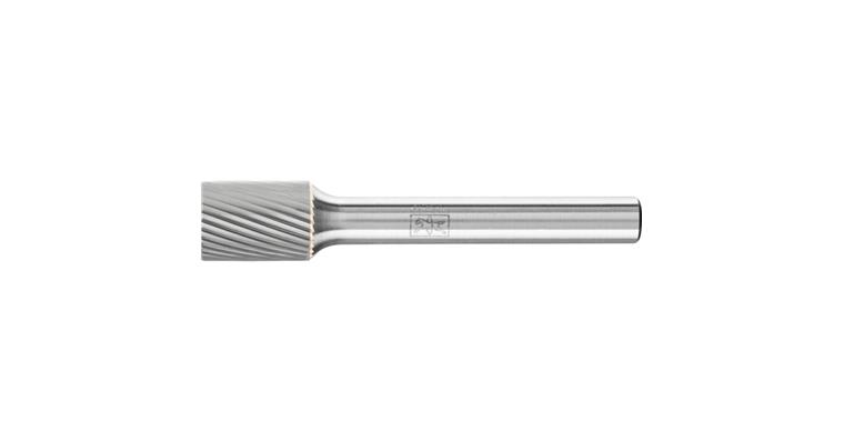 1001426075 carbide burr cylinder ZYA diameter 10x13 mm shank 6 mm Z5