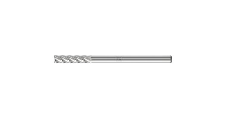 1001438021 carbide burr INOX cylinder ZYAS serrated diameter 03x13 mm