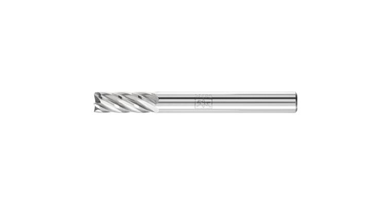 1001437904 carbide burr INOX cylinder ZYAS serrated D 06x16mm shank 6mm