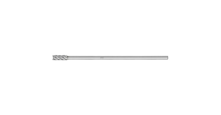 1001437906 carbide burr STEEL cylinder ZYAS serrated diameter 08x20mm