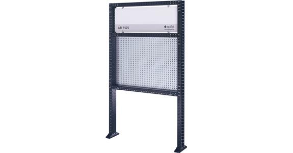 Arbeitsinsel ABI 1525 H 2500 x B 1490 x T 140 mm RAL 7021/7035