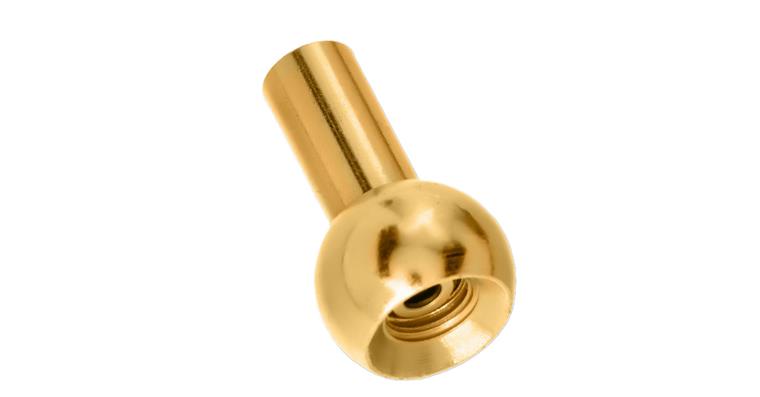 1019354020 RIHETEC kulová tryska BrassBallKD 10, kule Ø10mm, závit M5