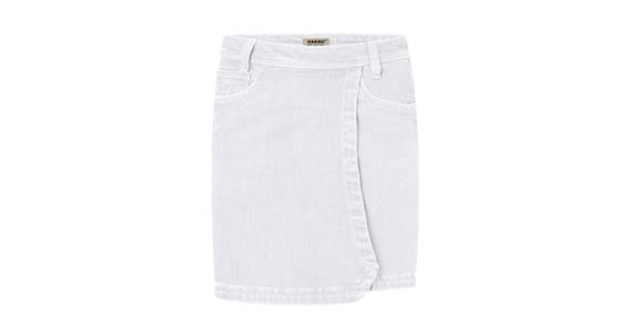 Damen Jeansskort X-Stretch weiß Gr. M