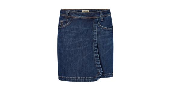 Damen Jeansskort X-Stretch indigo Gr. S