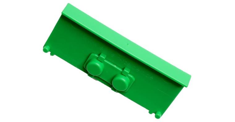 1021195256 EASYTAG držák dat Zoller Universal magnet. zelený se stand. štítkem