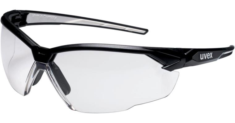1093009065 Schutzbrille suxxeed, Rahmen schwarz, Scheibe klar