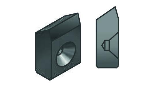 Hartmetall-Mitnehmer-Platten, 6x3,2, Spann-Ø 20-32 Rechts- oder Linkslauf