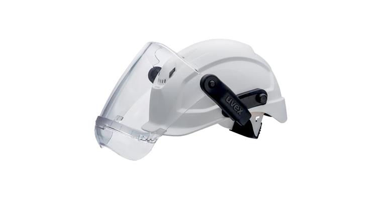 1005061591 visor pheos visor with chin guard 9906009 colorless