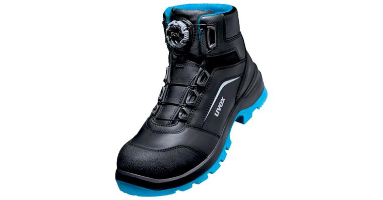 1005067703 xenova(R) boot S3 95693 black blue width 12 size 35 9569335