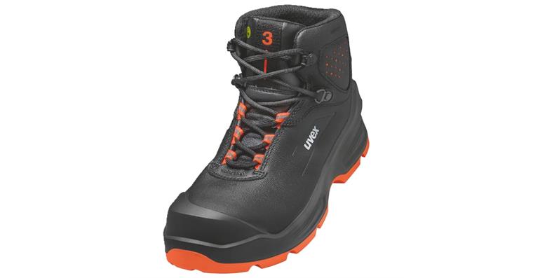 1005068451 3 boots S3 68731 black orange width 10 size 41 6873141