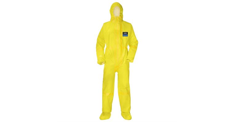 1005066119 Men's disposable (NR) overall yellow XL 8849812
