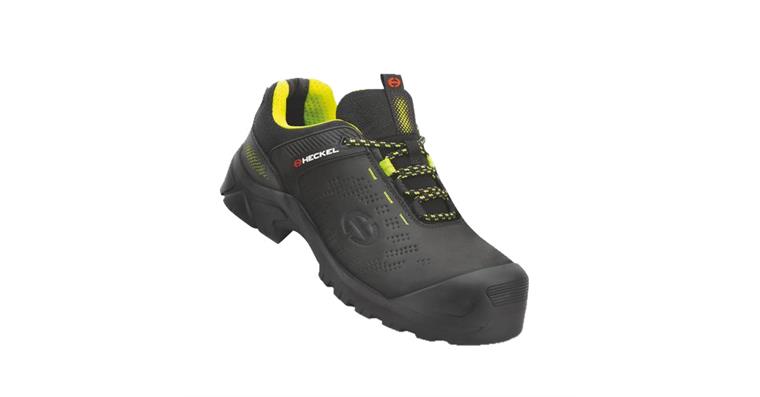 1005062587 Heckel MACSOLE ADVENTURE 3.0 low shoes S3 67322 black yellow width 10 size 45