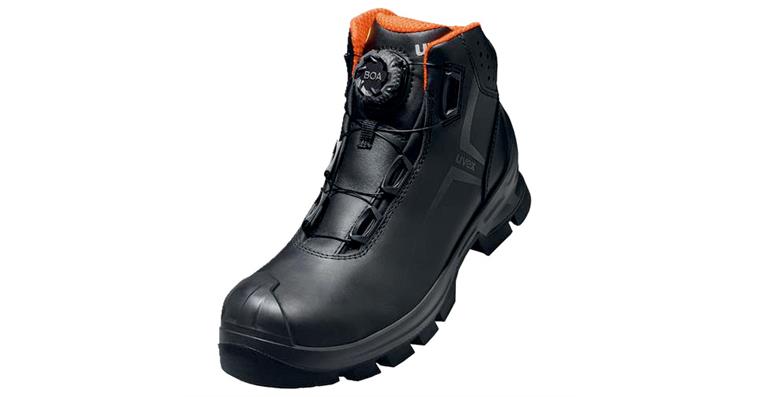1005062289 2 MACSOLE(R) boots S3 65321 black orange width 10 size 52 6532152