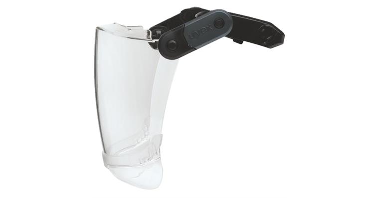 1005067768 visor pronamic with chin guard 9916001 colorless