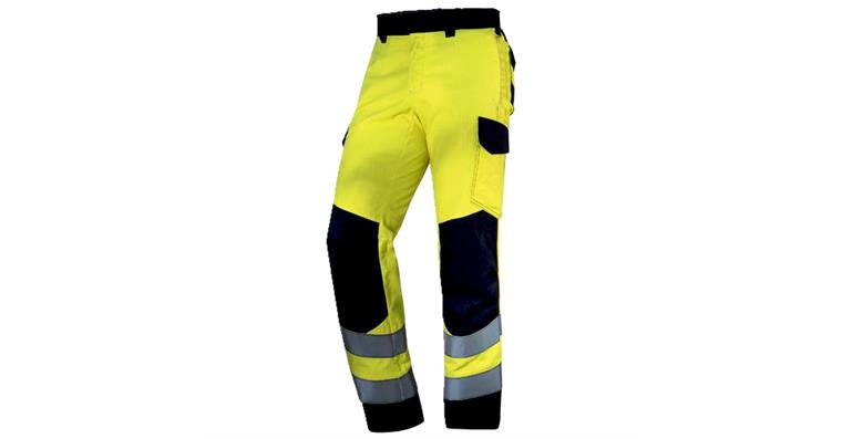 1005067452 Men's work trousers suXXeed multifunction yellow warning yellow 90 8957519