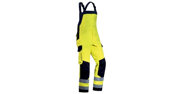 1005067486 Men's dungarees suXXeed multifunction yellow warning yellow 110 8964924