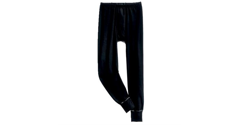 1005073051 Men's long underpants underwear black XXL 8934513