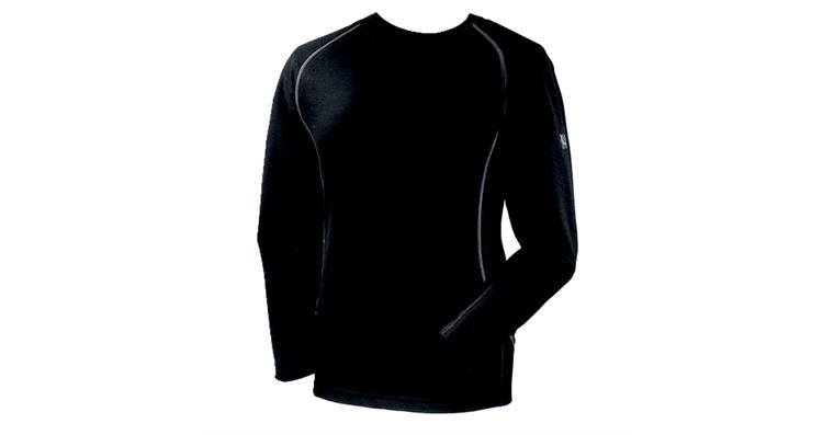 1005073033 Men's functional shirt underwear black S 8934309